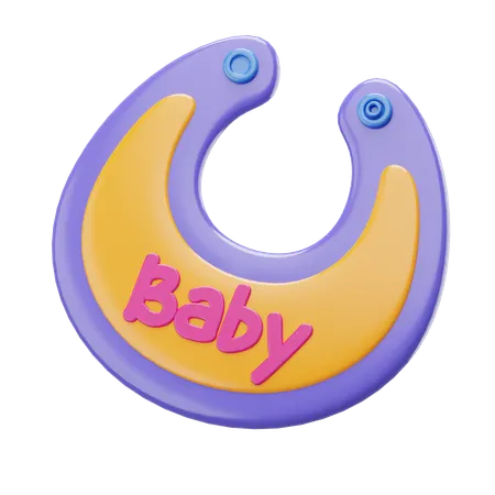 Baby bib  3D Icon