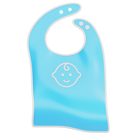 Baby Bib  3D Icon