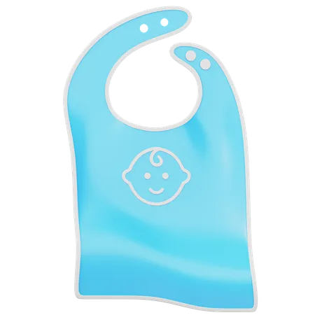 Baby Bib  3D Icon