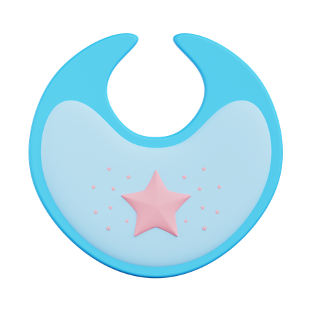 Baby bib  3D Icon
