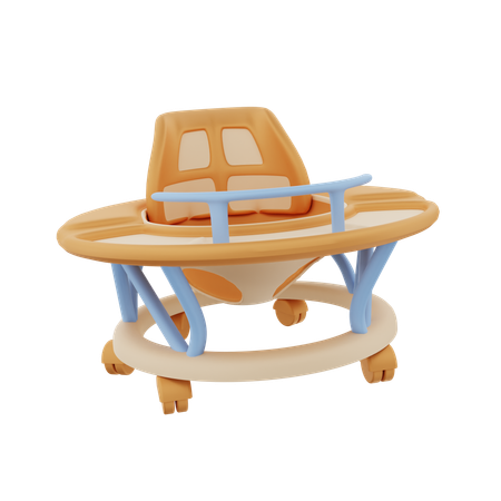 Baby Bicycle  3D Icon