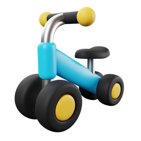 Baby Bike  3D Icon