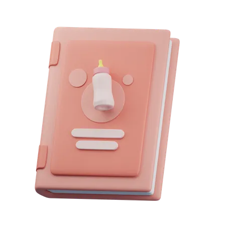 Baby Book  3D Icon
