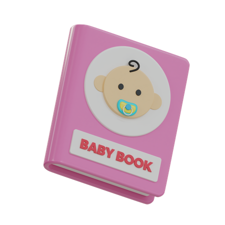 Baby Book  3D Icon