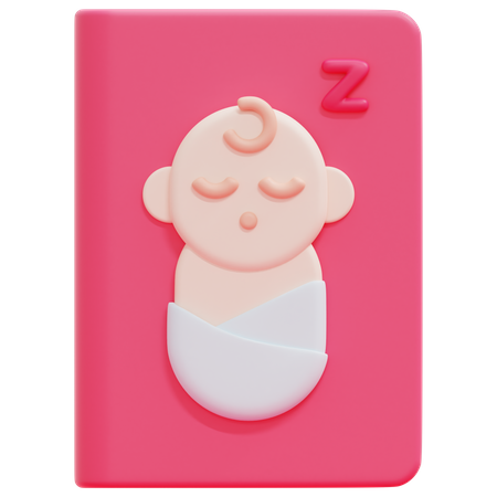 Baby Book  3D Icon