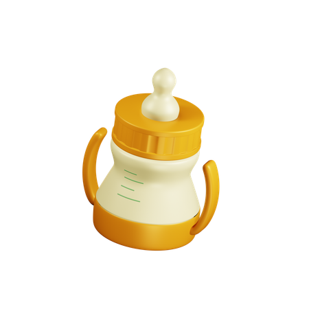Baby Bottle  3D Icon