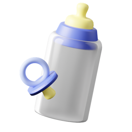 Baby Bottle  3D Icon