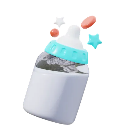 Baby Bottle  3D Icon