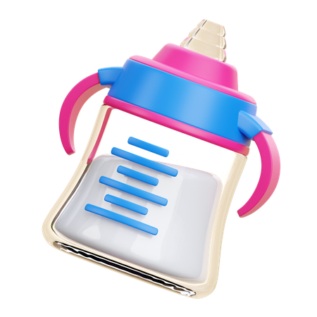 Baby Bottle  3D Icon