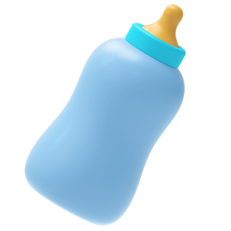 Baby bottle 3D Illustration