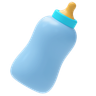3ds of baby sipping bottle