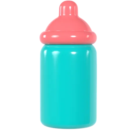 Baby Bottle  3D Illustration