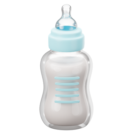 Baby Bottle 3D Illustration