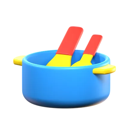Baby Bowl  3D Icon