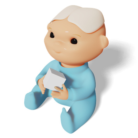 Baby Boy  3D Icon