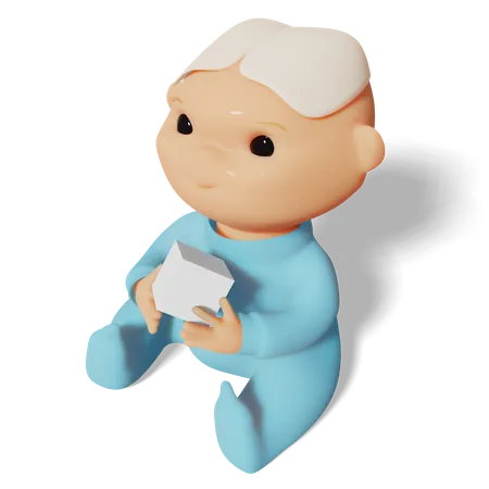 Baby Boy  3D Icon