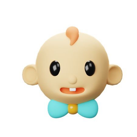 Baby Boy  3D Icon