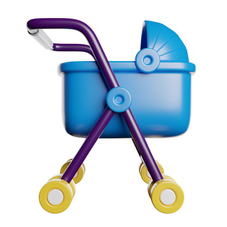 Baby Carriage  3D Icon