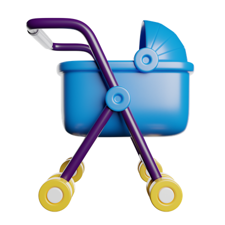 Baby Carriage  3D Icon