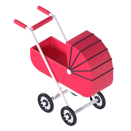 Baby Carriage  3D Icon