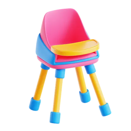 Baby Chair  3D Icon