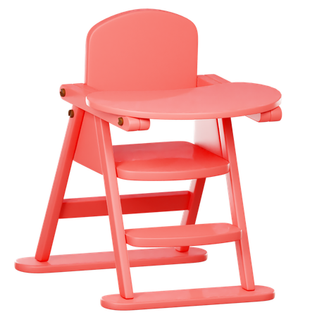 Baby Chair  3D Icon