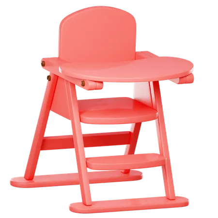 Baby Chair  3D Icon