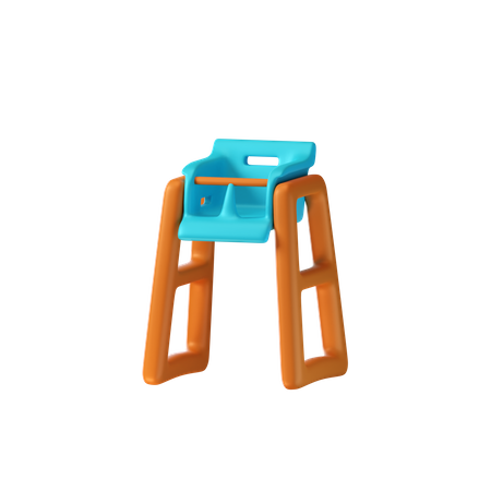 Baby Chair  3D Icon