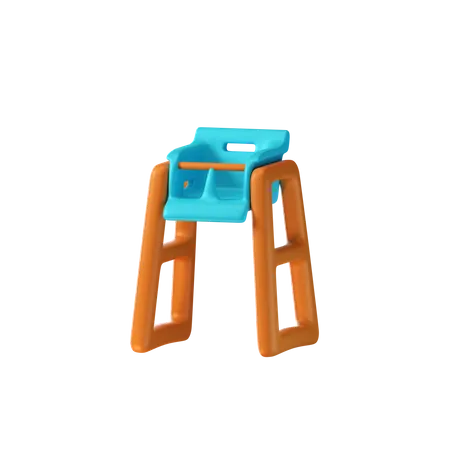 Baby Chair  3D Icon