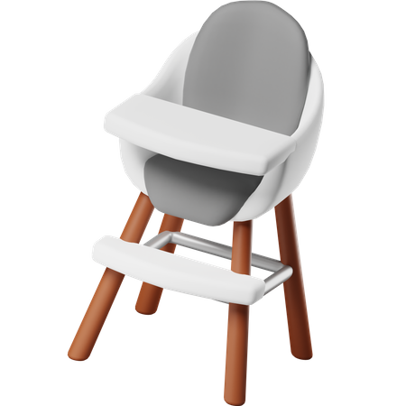 아기 의자  3D Icon