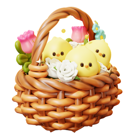 Baby Chick  3D Icon