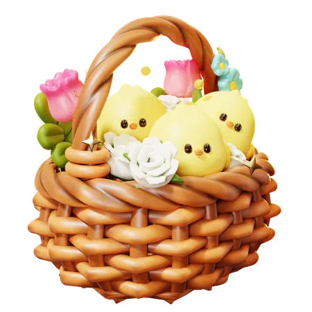 Baby Chick  3D Icon