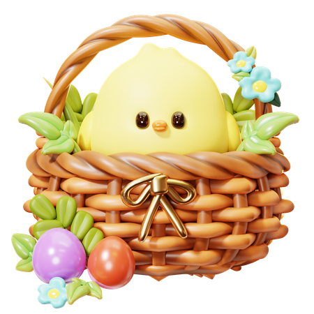 Baby Chick  3D Icon