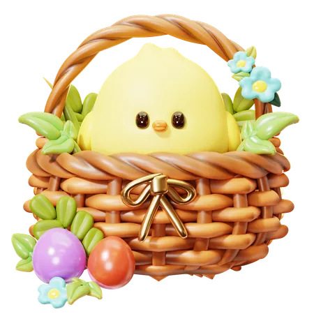 Baby Chick  3D Icon