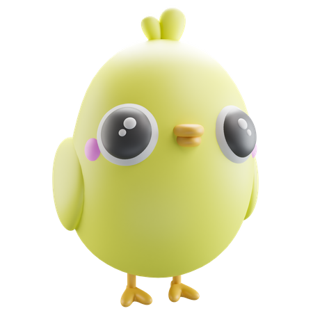 Baby Chick  3D Icon