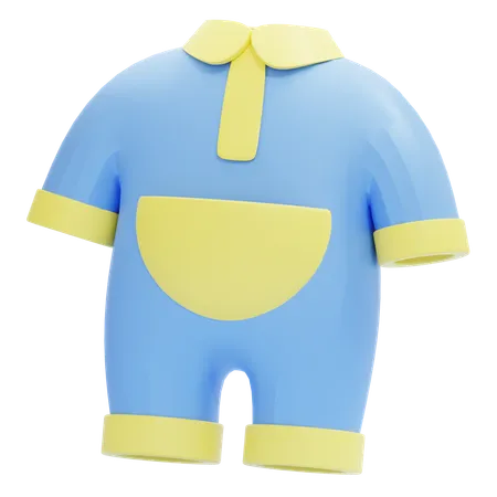 Baby cloth  3D Icon