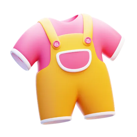 BABY CLOTH  3D Icon