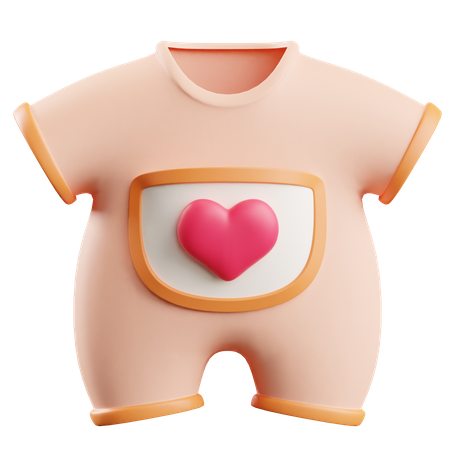 Baby Cloth  3D Icon