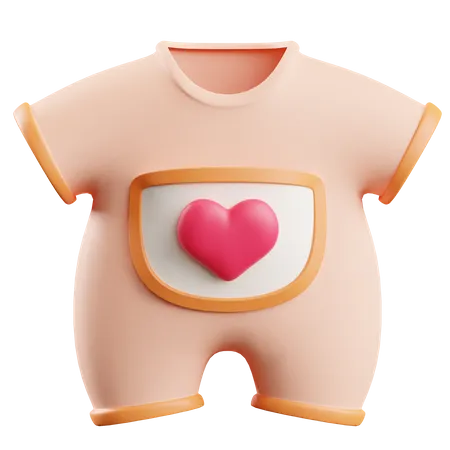 Baby Cloth  3D Icon