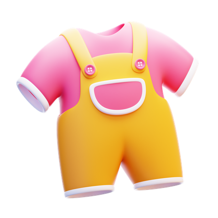 BABY CLOTH  3D Icon