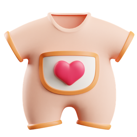 Baby Cloth  3D Icon