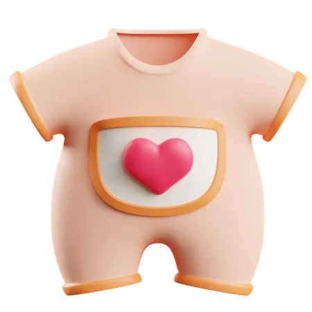 Baby Cloth 3D Icon