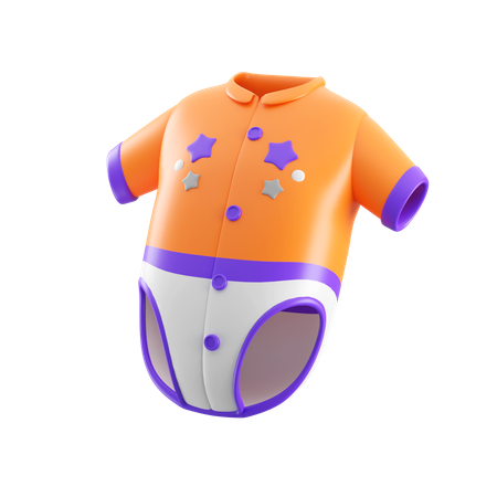 Baby Clothes  3D Icon