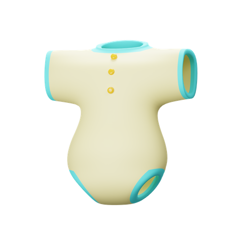 Baby Clothes  3D Icon