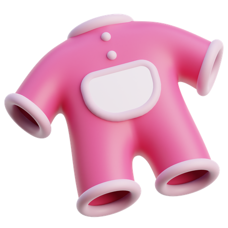 Baby Clothes  3D Icon