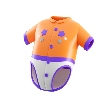 Baby Clothes 3D Icon