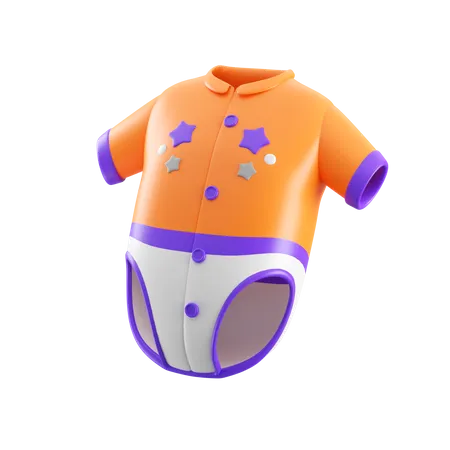 Baby Clothes 3D Icon