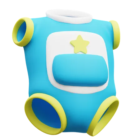Baby Clothes  3D Icon