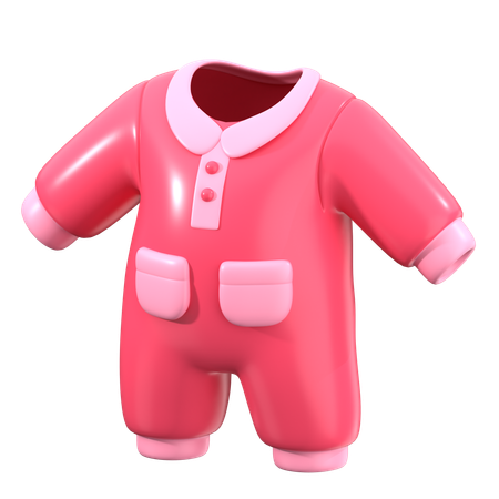 Baby Clothes Girl  3D Icon