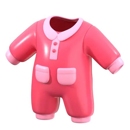 Baby Clothes Girl  3D Icon